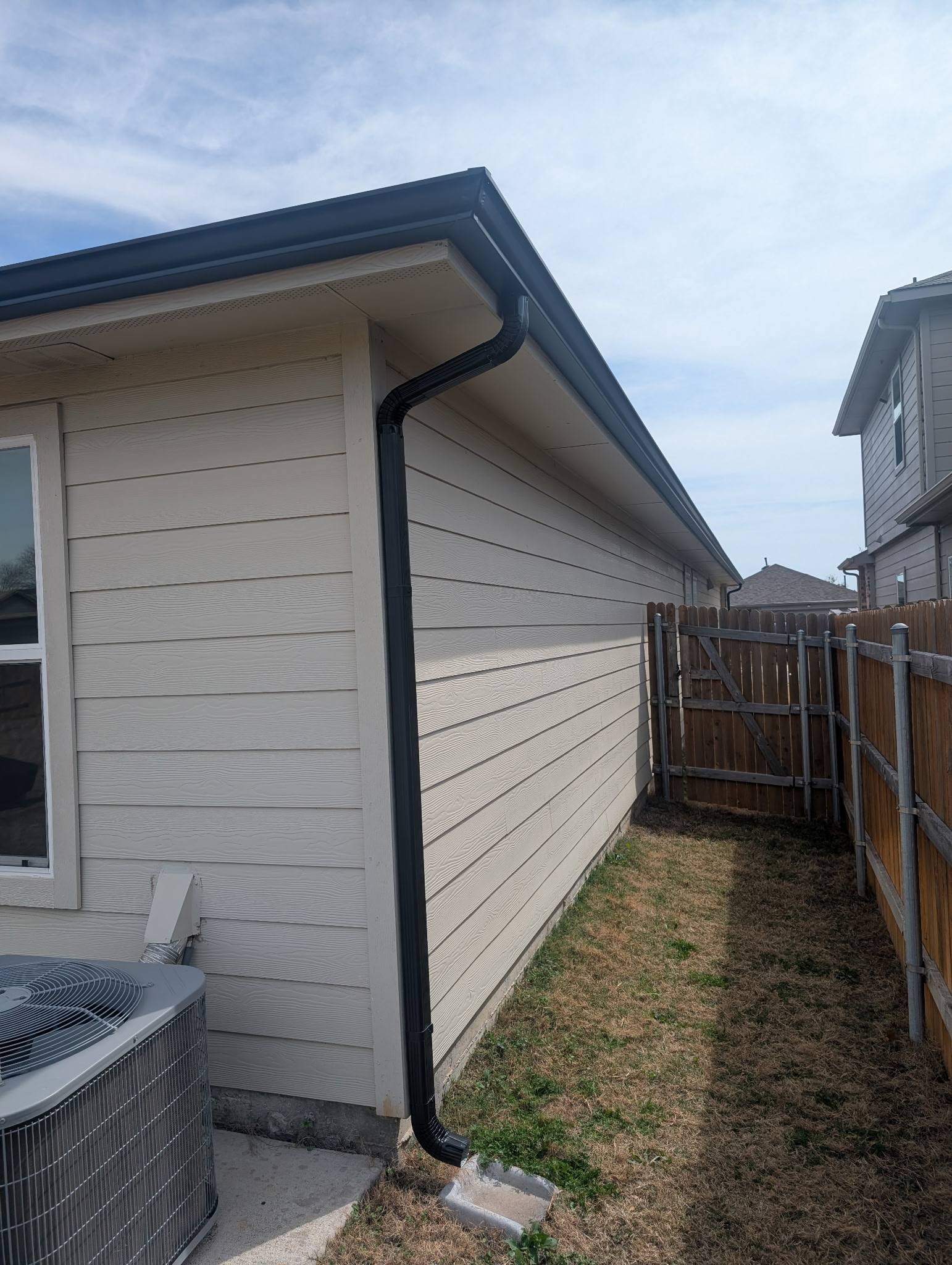 Gutter installation detail