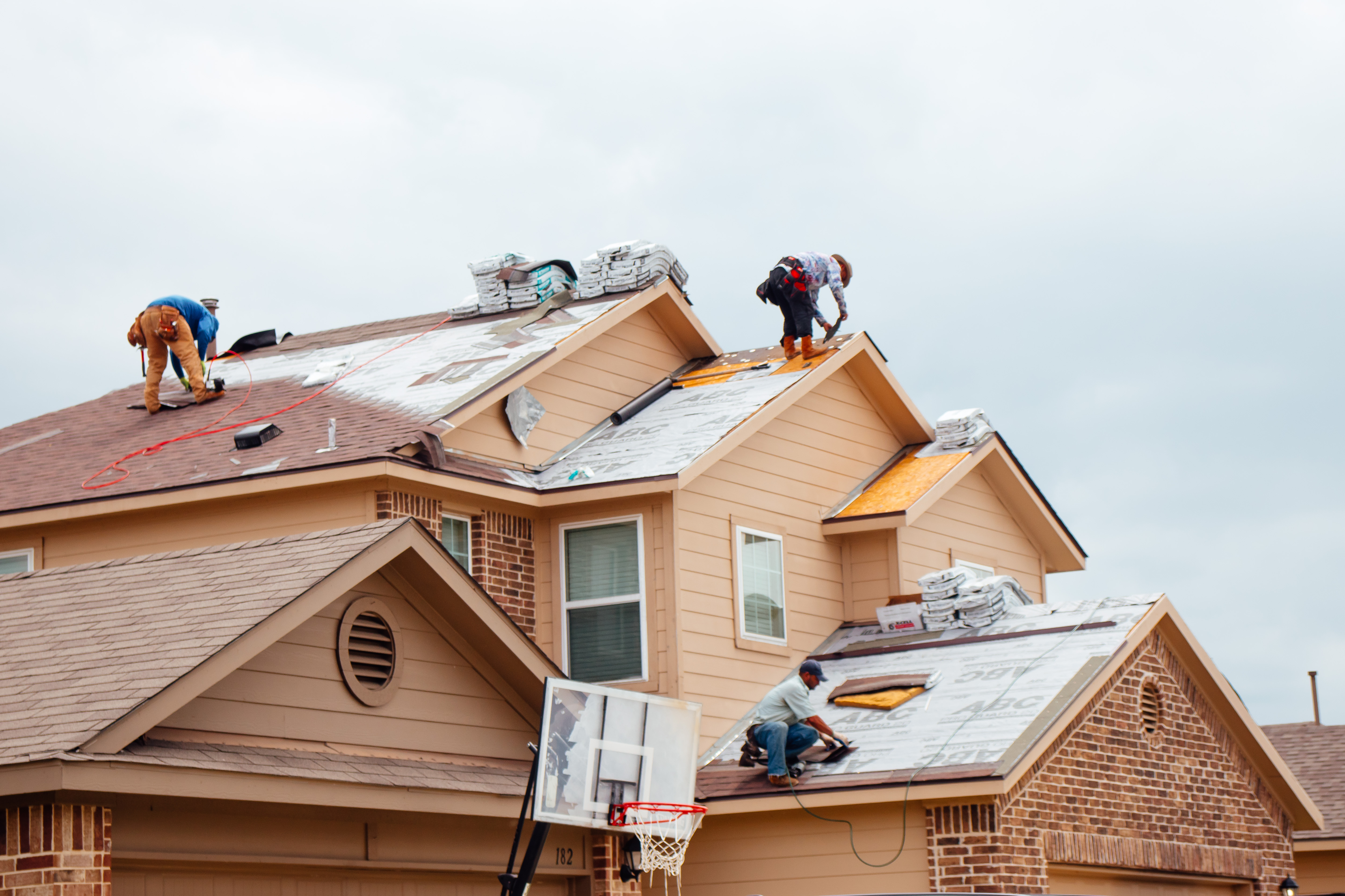 Roof repair and storm damage